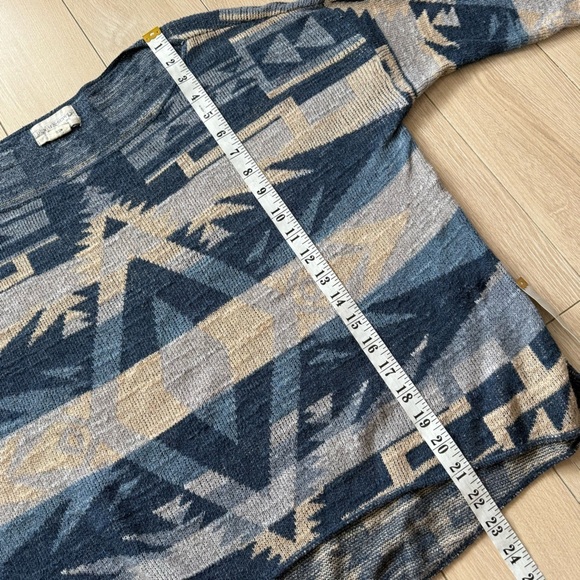 Ralph Lauren Denim & Supply Aztec Jacquard Cotton Lightweight Sweater Women’s M - Picture 3 of 10